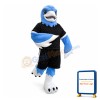 College Blue Falcon Mascot Adult Costume
