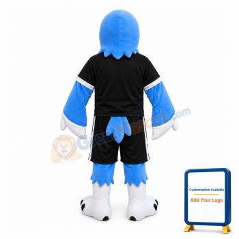 College Blue Falcon Mascot Adult Costume