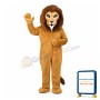 Brown Mane Lion Mascot Costume