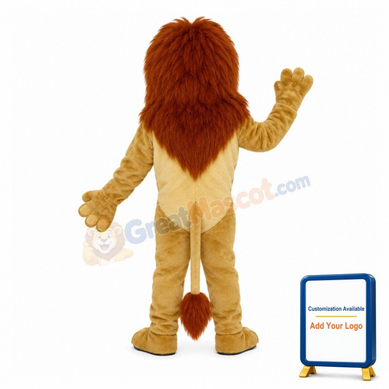 Beautiful Lion Animal Mascot Costume