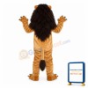 African Lion Animal Mascot Adult Costume
