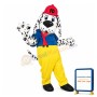 Lovely Firehouse Dalmatian Dog Mascot Costume