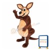 Friendly Kangaroo Animal Mascot Costume