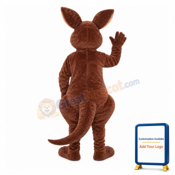 Friendly Kangaroo Animal Mascot Costume