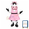 Cute Cartoon Cow Girl Mascot Costume