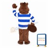 Cute Brown Squirrel Mascot Costume