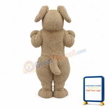 Golden Dog Animal Mascot Costume