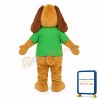 Big Mouth Golden Dog Mascot Costume