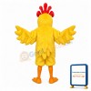 Lovely Yellow Rooster Mascot Costume