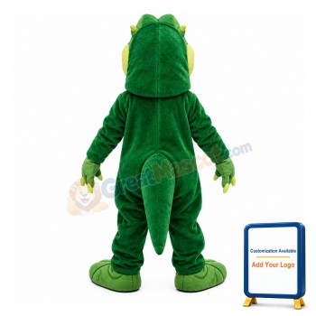 Advanced Custom Green Crocodile Mascot Costume