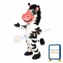 Cute Zebra Animal Mascot Costume