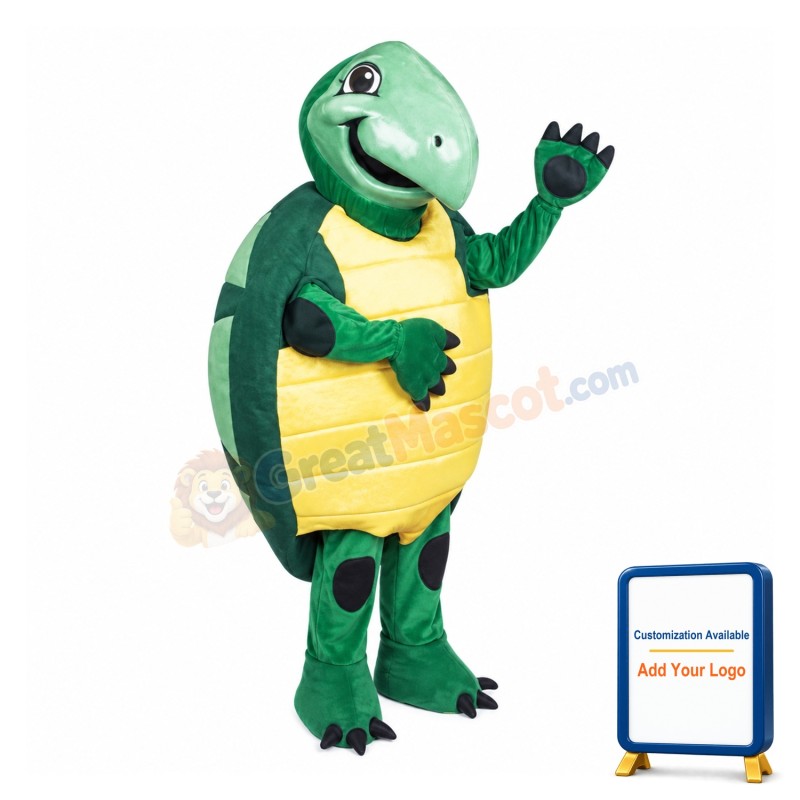 Advanced Custom Turtle Mascot Adult Costume