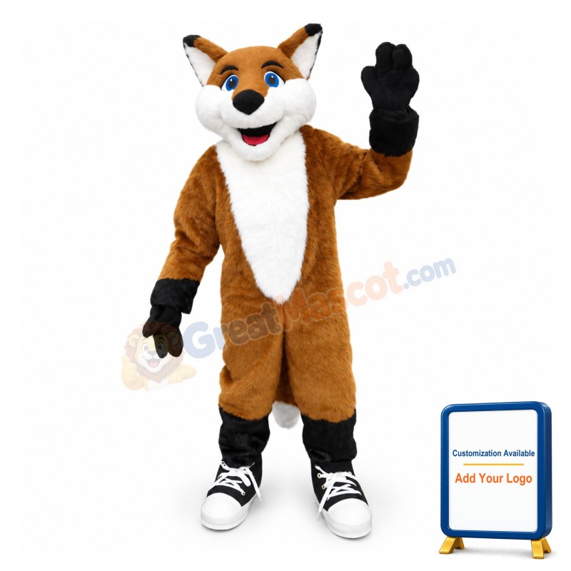 Rocky The Fox High School Mascot Costume