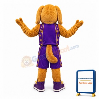 Sports Basketball Team Dog Mascot Costume