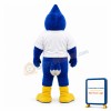 Sports Team Power Blue Bird Mascot Costume