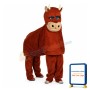 Red Bull Mascot Costume For Two People
