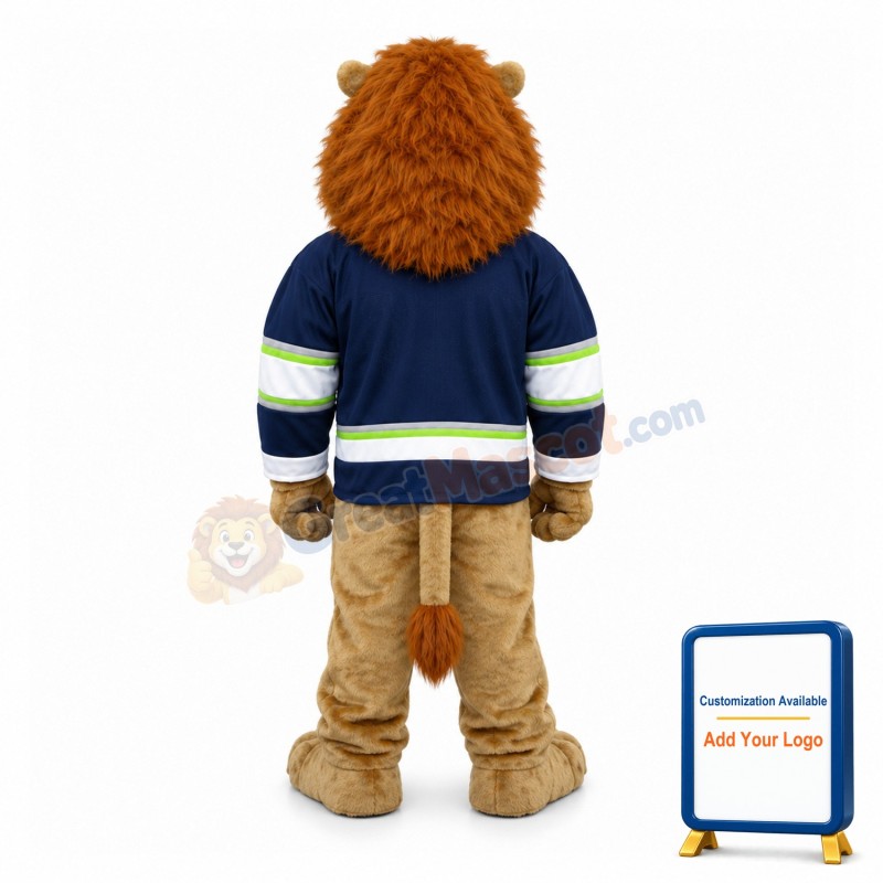 University Power Lion Mascot Costume