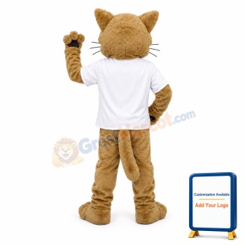 University Fierce Wildcat Mascot Costume