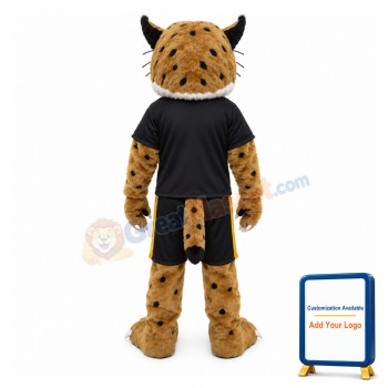 University Boomer The Bobcat Mascot Costume