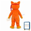 New Custom Made Cartoon Orange Cat Mascot Costume