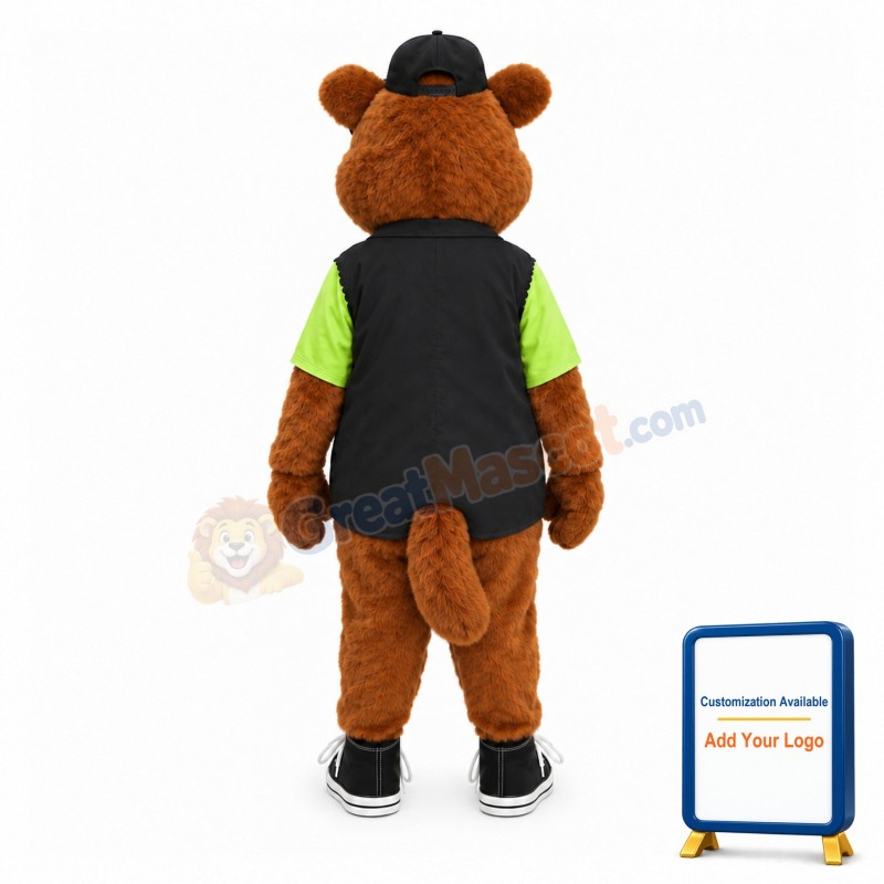 New Custom Made Brown Squirrel Mascot Costume