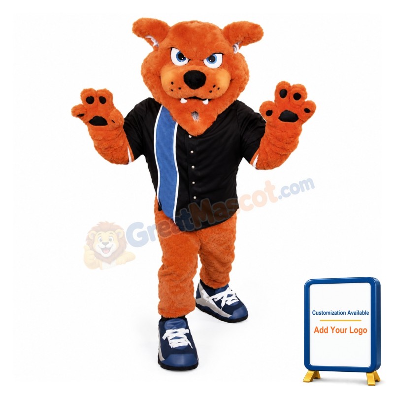 Fierce Charlotte Bobcat Mascot Costume