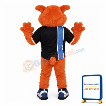Fierce Charlotte Bobcat Mascot Costume