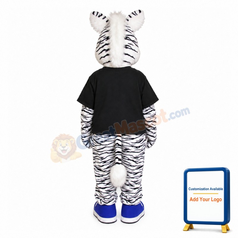 Lovely Zebra Mascot Costume