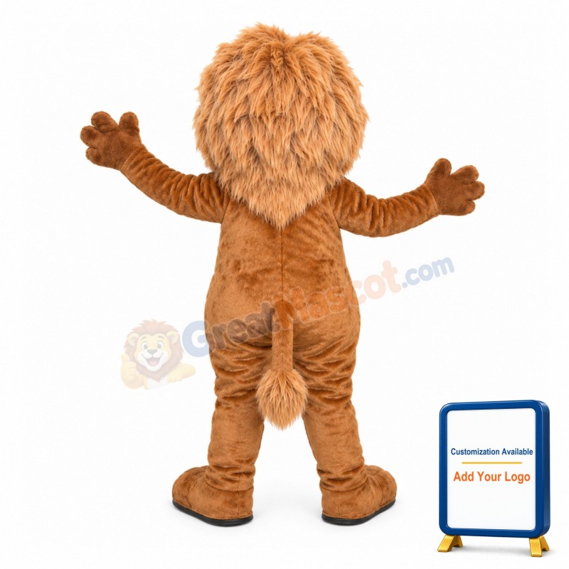 Roaring Lion Lightweight Mascot Costume