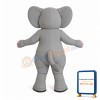 Cute Gray Elephant Lightweight Mascot Adult Costume