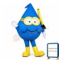 Cartoon Willie Water Drop Diver Lightweight Mascot Costume