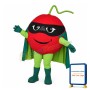 Super Cherry Lightweight Mascot Adult Costume
