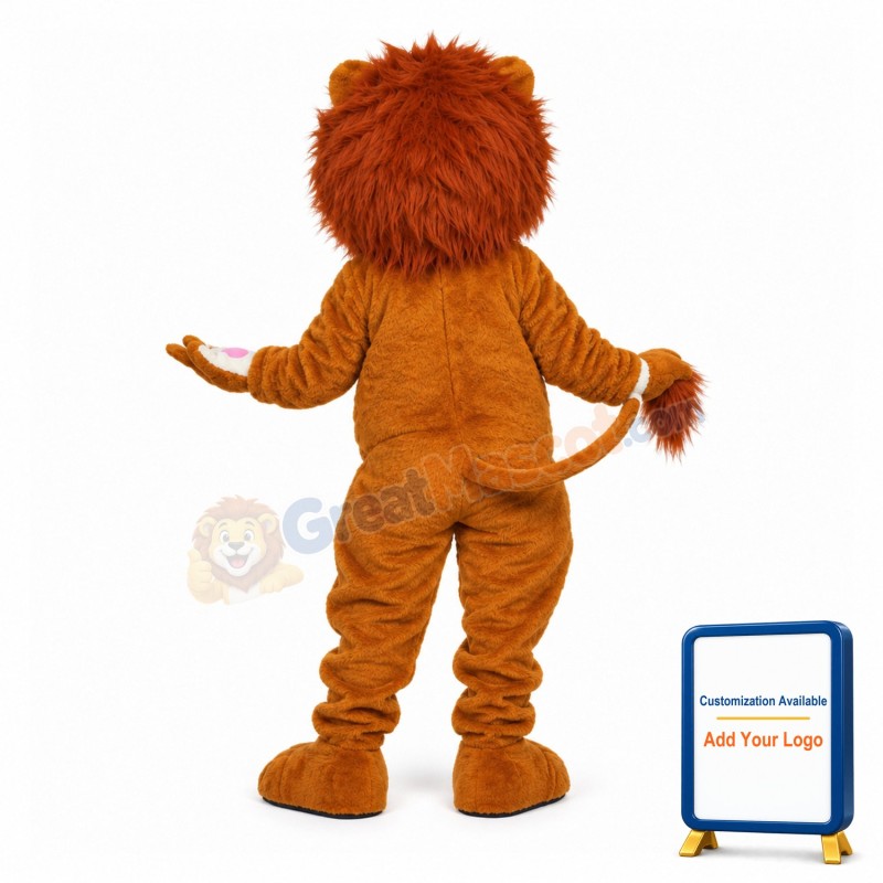 Lovely Ryan Lion Mascot Costume