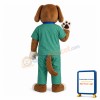 Scrubs The Health Hound Mascot Adult Costume