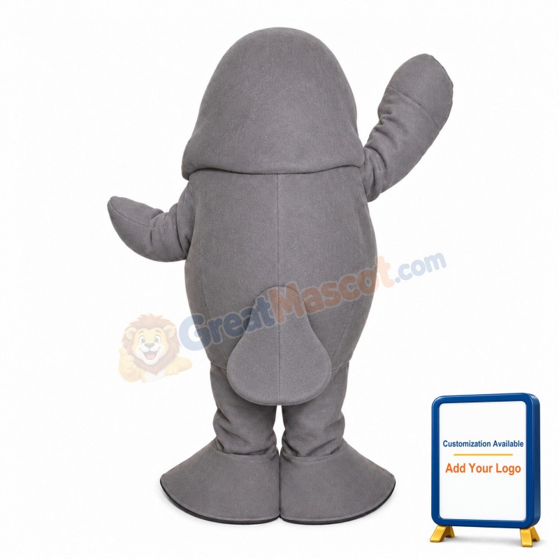Cincy Zoo Manatee Lightweight Mascot Adult Costume