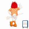 Cool B.C. Rooster Mascot Costume
