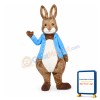 Friendly Peter Rabbit Mascot Adult Costume