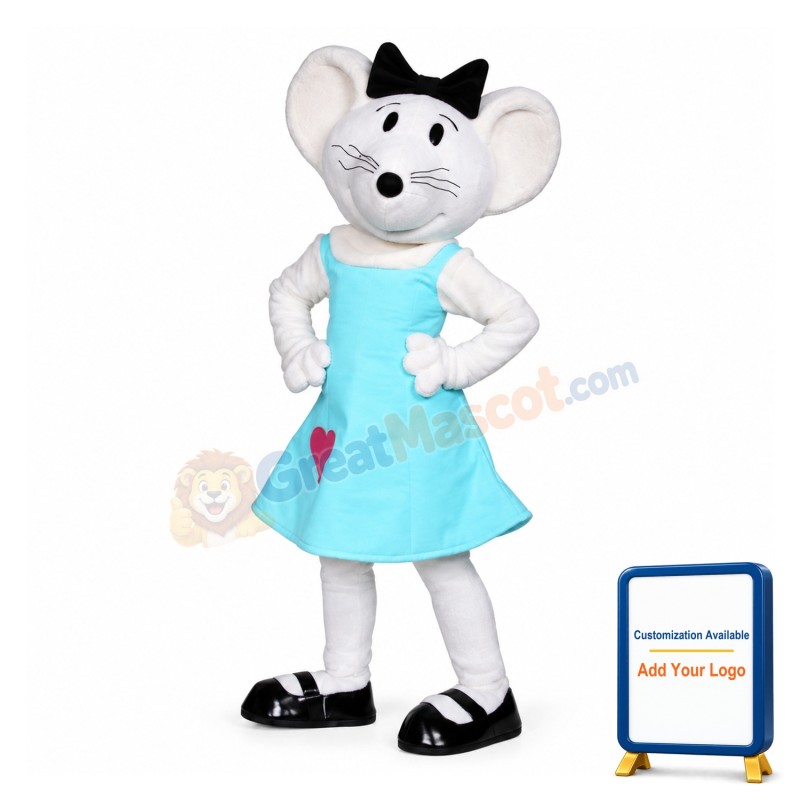Imaginative Cartoon Babymouse Mascot Adult Costume