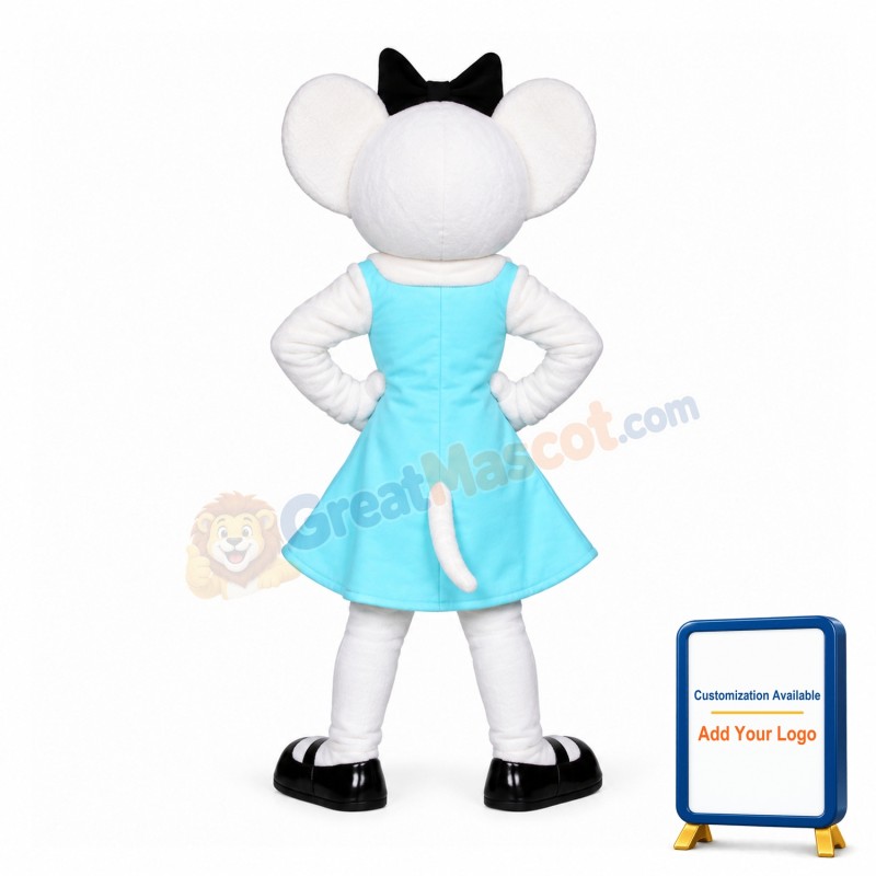 Imaginative Cartoon Babymouse Mascot Adult Costume
