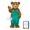 Lovable Corduroy Bear Mascot Costume