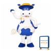 Dee Corporate Mascot Costume For Dairy Mart