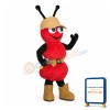Cartoon Red Ant Repairman Mascot Adult Costume