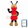 Cartoon Red Ant Repairman Mascot Adult Costume