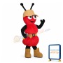Cartoon Red Ant Repairman Mascot Adult Costume