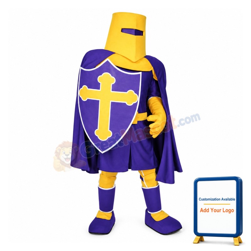 Archbishop Riordan Knight Mascot Costume