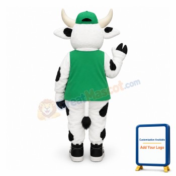 Milk Cow Volunteer Mascot Costume
