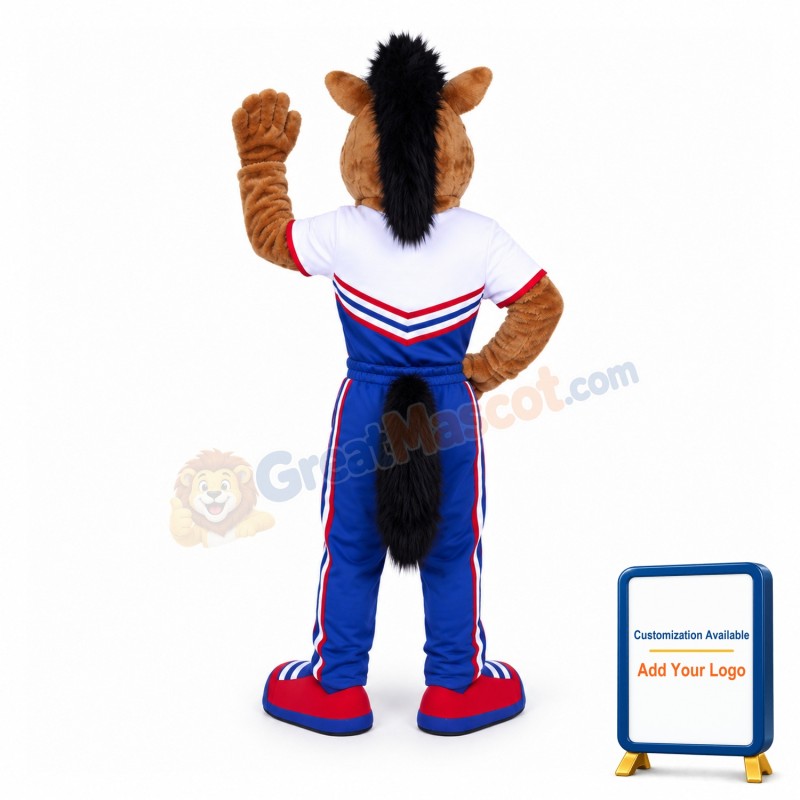 St. Vincent De Paul High School Mustang Mascot Costume