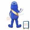 Cartoon Blue Monster Lightweight Mascot Adult Costume