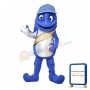 Cartoon Blue Monster Lightweight Mascot Adult Costume