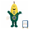 New Berlin Lions Club Corn Roast Lightweight Mascot Costume For Adult